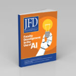 paperback copy of the Journal of Faculty Development