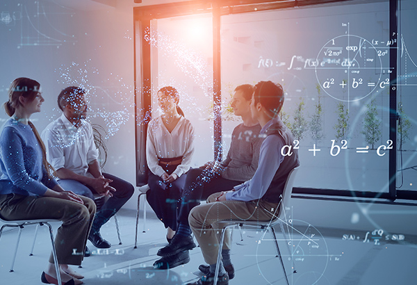 group-of-people-discussing-topics-in-chairs-with-formulas