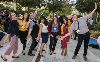 National Conference on Student Leadership attendees