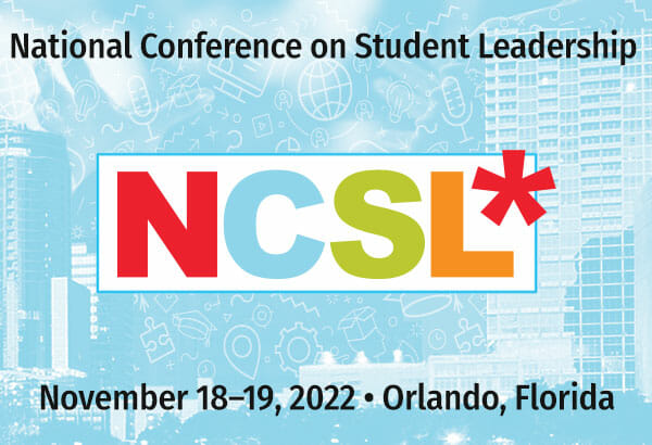 National Conference on Student Leadership November 18–19, 2022