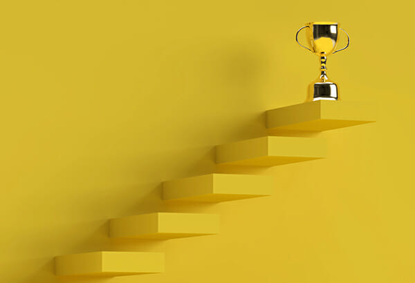 yellow-staircase-leading-to-trophy