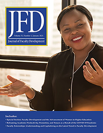Journal of Faculty Development – January 2021 Print Issue