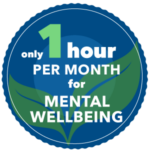 One hour per month for mental wellbeing