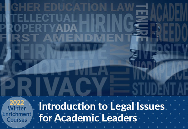Intro to legal issues