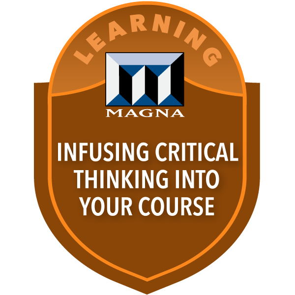 Infusing Critical Thinking into Your Course