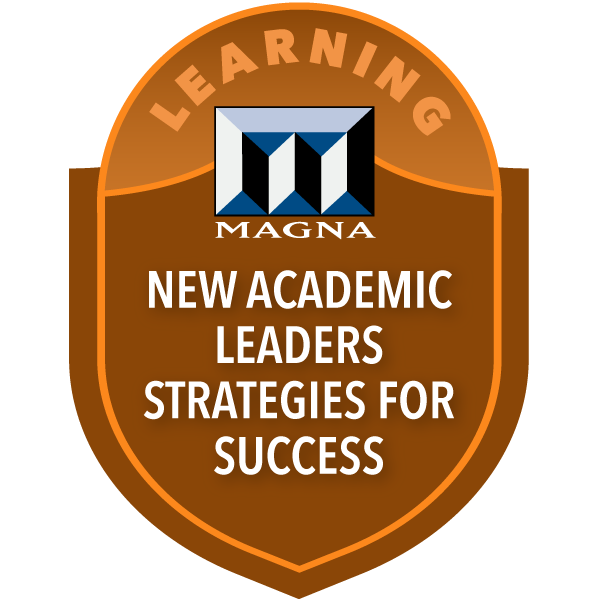 New Academic Leaders Strategies for Success
