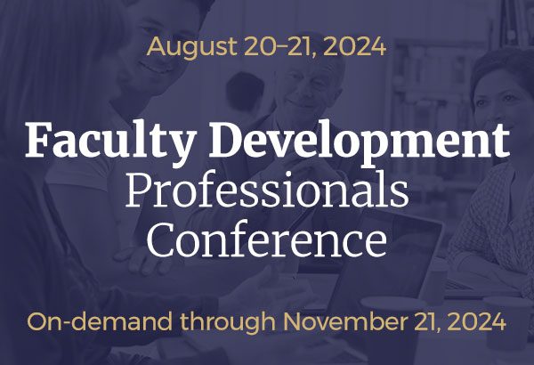 Faculty Development Professionals Conference