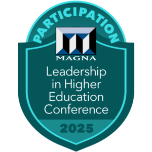 Leadership in Higher Education Conference 2025 badge