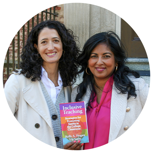 Kelly Hogan and Viji Sathy headshot