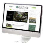 computer with the Teaching Professor website on screen