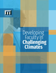 cover of Developing Faculty in Challenging Climates report