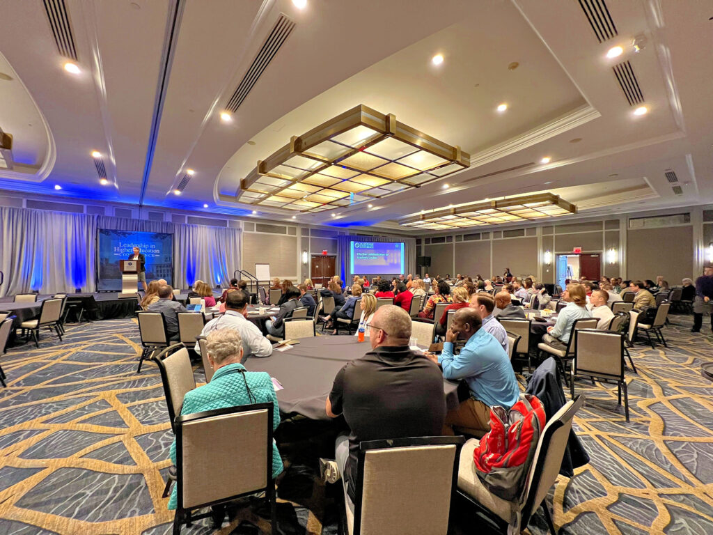 LHE Conference audience seated in a hotel ballroom