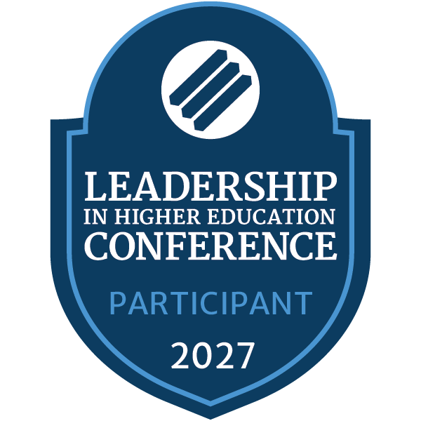 Leadership in Higher Education Conference Participant Badge
