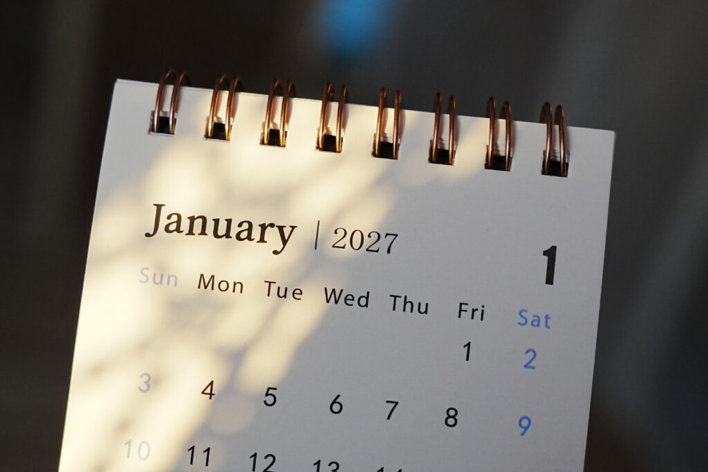 January 2027 Calendar image