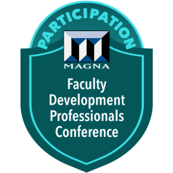 Faculty Development Professionals Conference badge